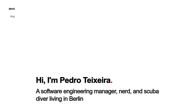 pedroteixeira.io