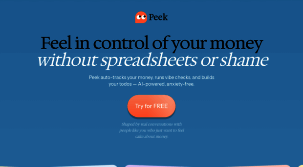 peek.money
