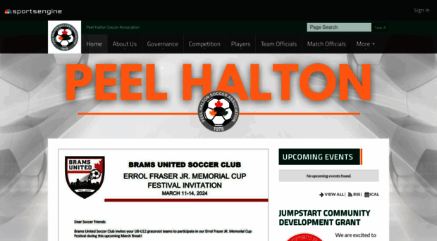 peelhaltonsoccer.com