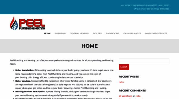 peelplumbing.co.uk