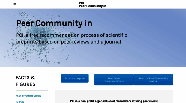 peercommunityin.org