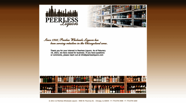 peerlessliquors.com