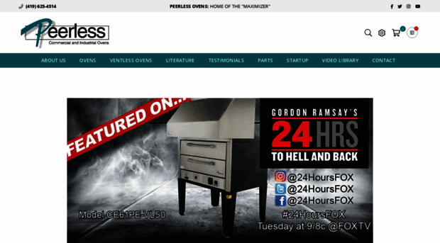 peerlessovens.com