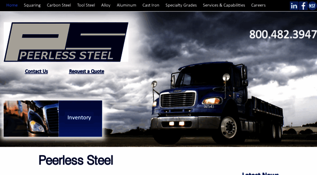 peerlesssteel.com