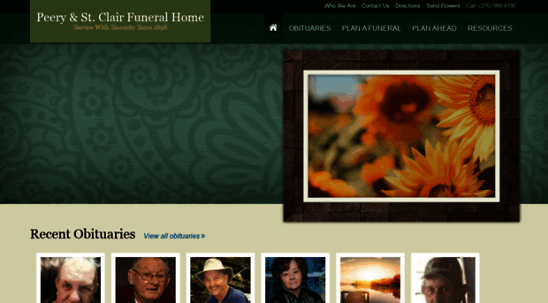 peerystclairfuneralhome.com