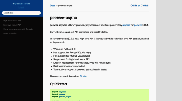 peewee-async.readthedocs.io