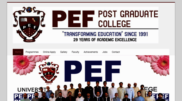 pefcollege.edu.pk