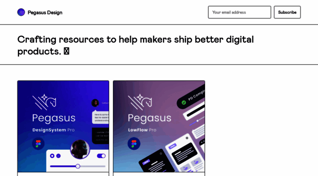 pegasusdesignsystem.gumroad.com