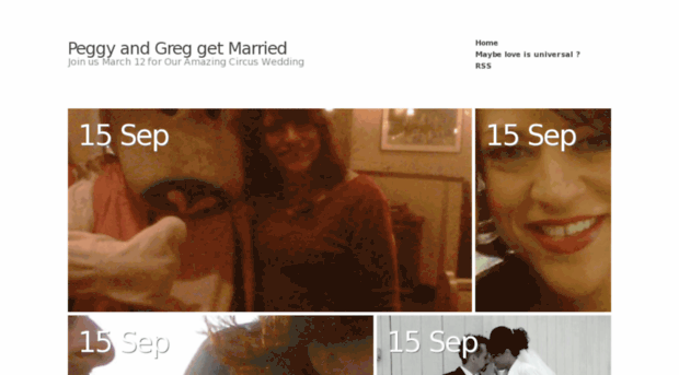 peggyandgreggetmarried.com