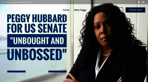 peggyhubbardforsenate.com