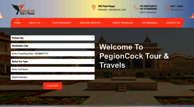 pegioncocktravels.com