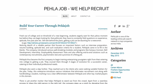 pehlajob.weebly.com