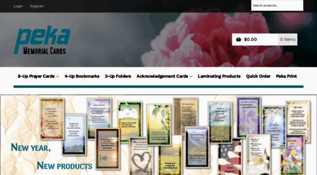 pekamemorialcards.com