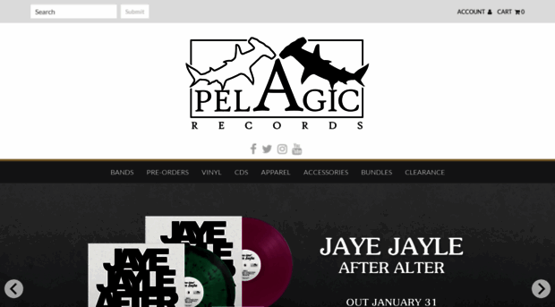 pelagicrecords.indiemerch.com