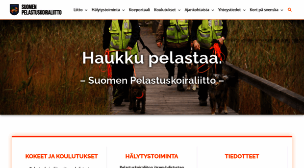 pelastuskoiraliitto.fi