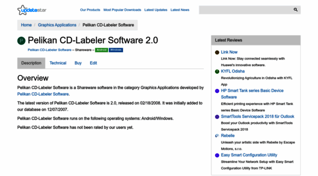 pelikan-cd-labeler-software.updatestar.com