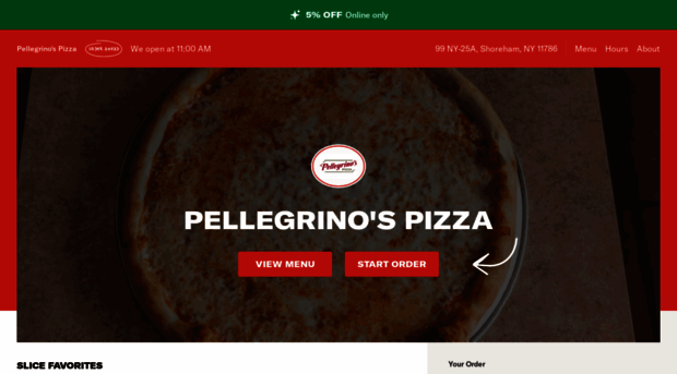 pellegrinospizzamenu.com