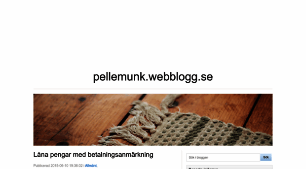 pellemunk.webblogg.se