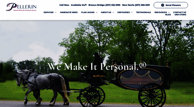 pellerinfuneralhome.com