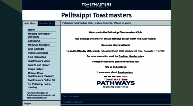 pellissippi.toastmastersclubs.org