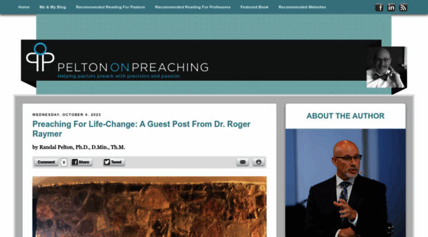 peltononpreaching.com