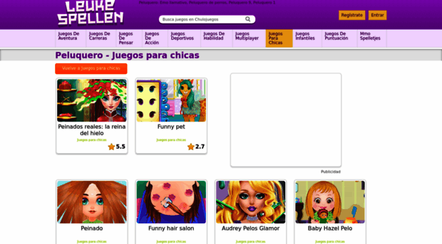 peluquero.chulojuegos.com