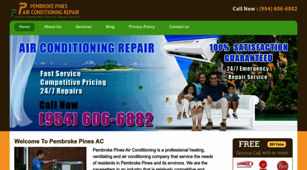 pembrokepines-airconditioning.com