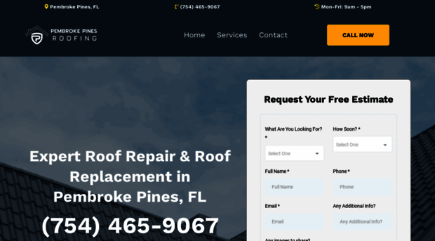 pembrokepinesroofingco.com