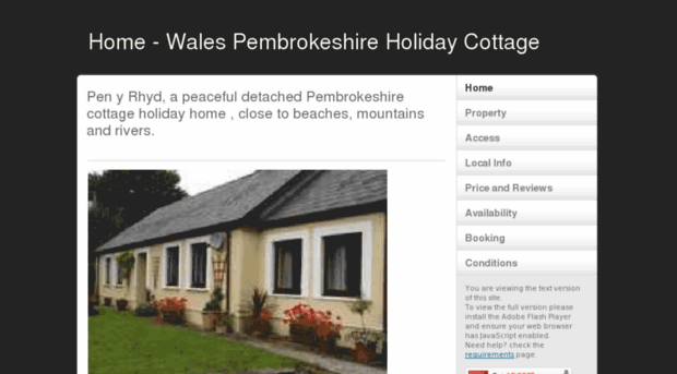 pembrokeshirecottage.biz