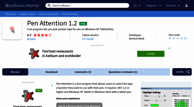 pen-attention.software.informer.com