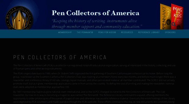 pencollectorsofamerica.com