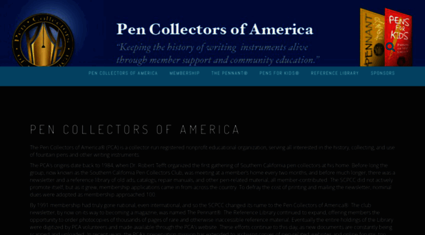 pencollectorsofamerica.org