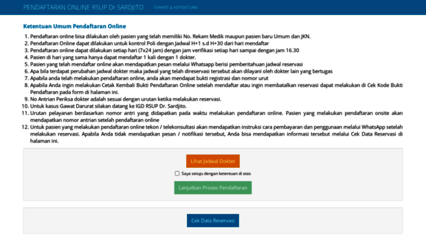 pendaftaran.sardjito.co.id