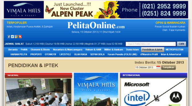 pendidikan-iptek.pelitaonline.com