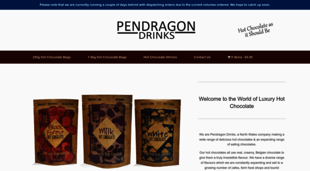 pendragondrinks.co.uk