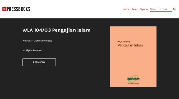 pengajianislam.pressbooks.com