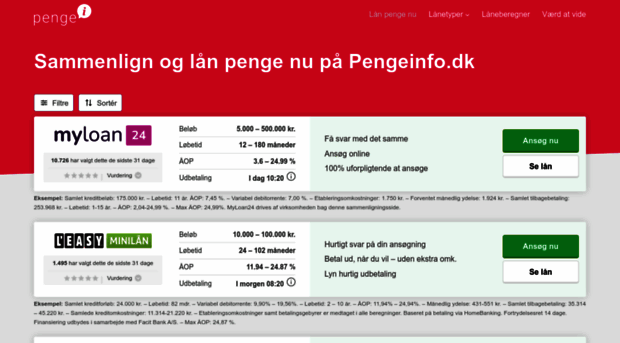 pengeinfo.dk