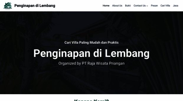 penginapandilembang.com