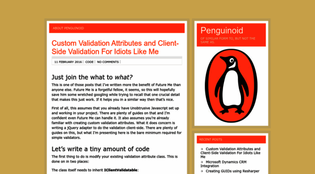 penguinoid.com
