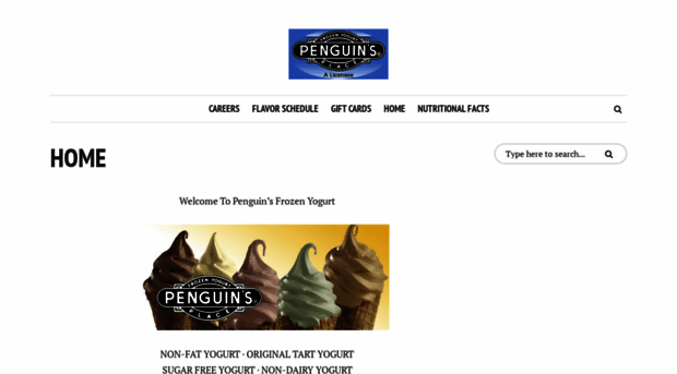 penguinsfrozenyogurt.com