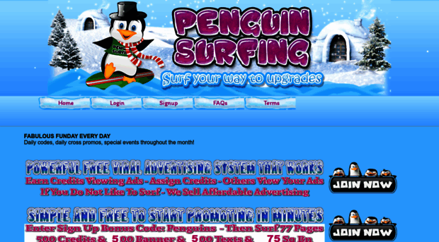 penguinsurfing.com