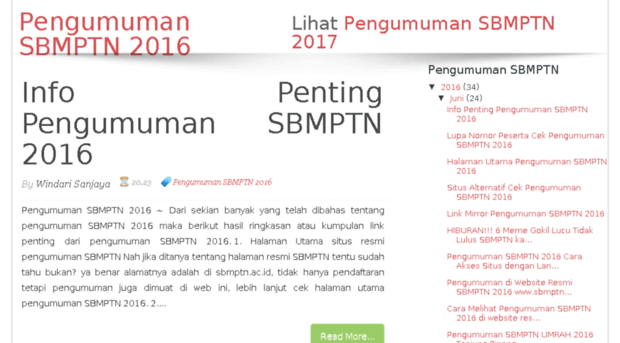 pengumuman.sbmptn-2015.com