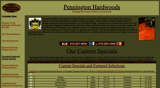 penningtonhardwoods.com