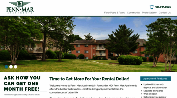 pennmarapts.com