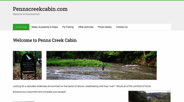 pennscreekcabin.com