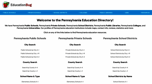 pennsylvania.educationbug.org