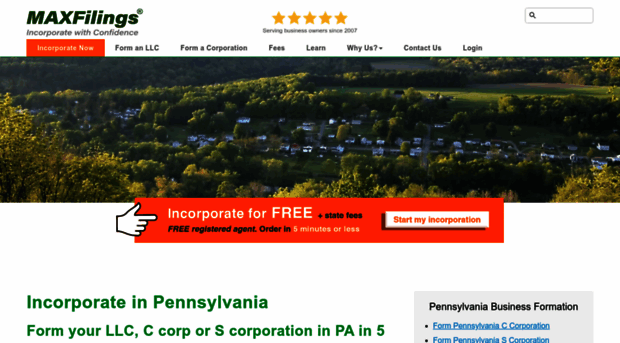 pennsylvania.maxfilings.com