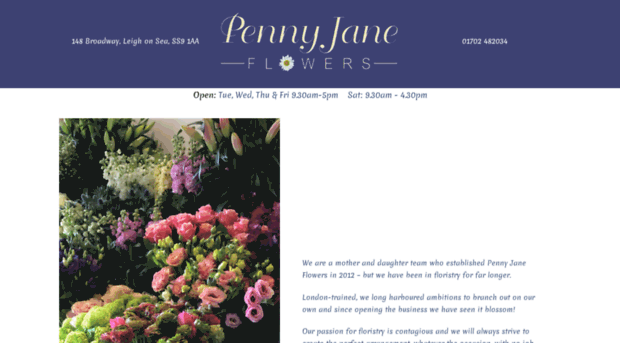 pennyjaneflowers.co.uk