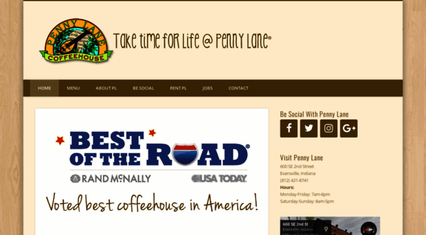 pennylanecoffeehouse.com