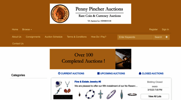 pennypincherauctions.com